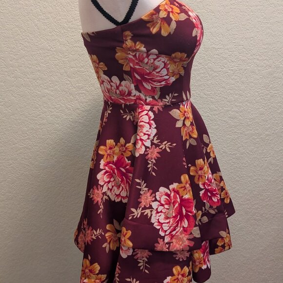 Floral Dress for Juniors Size 7/8 Sleeveless/Strapless Absolutely Adorable! - Picture 3 of 10